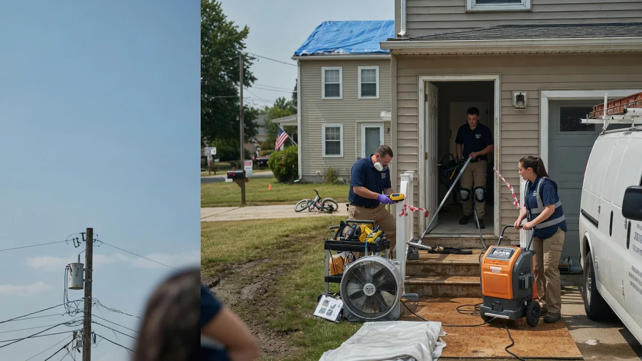 Water Damage Repair in Leland, IL near me